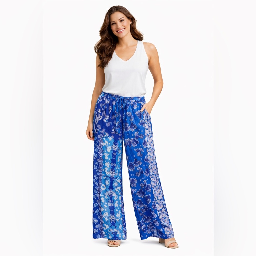 💙NWT! Rachel Zoe Boho Wide Leg Pant